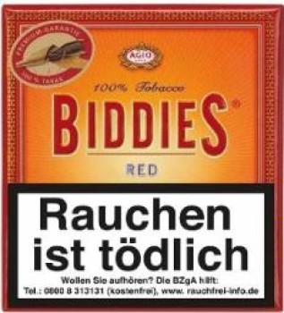 Biddies Red (Sweet) Zigarillos